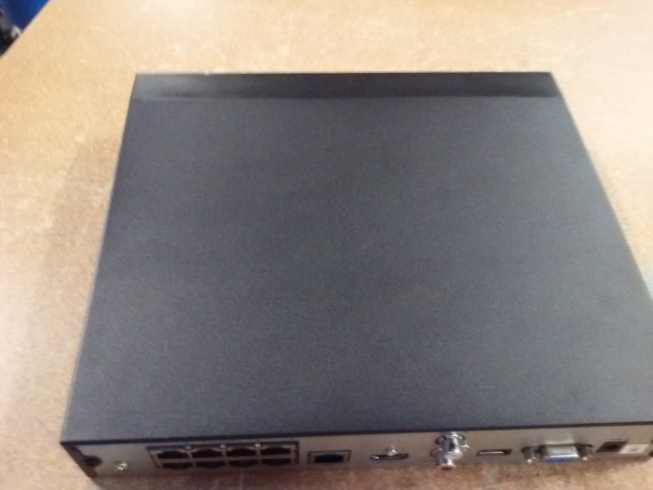 L-Series 4K Ultra HD 8-Channel NDAA-Compliant IP Network Video Recorder with 1 SATA Hard Drive Bay (NVR-1B8L)