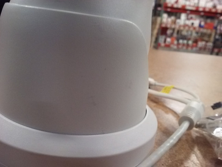 L-Series 4K Ultra HD Weatherproof Active Deterrence 24/7 Color Turret IP Security Camera with a 2.8mm Fixed Lens and Built-in Mic and Speaker (L8T-DT)