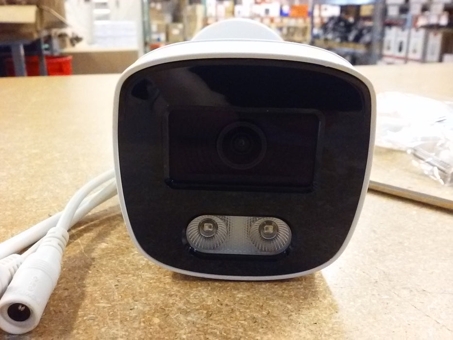 L-Series 4K Ultra HD Weatherproof Hybrid Light Bullet IP Security Camera with a 2.8mm Fixed Lens and Built-in Mic (L8BW)