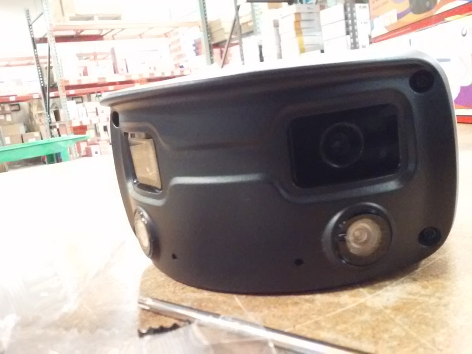 8MP 4K UltraHD Wide Angle Weatherproof 24/7 ColorHunter Bullet IP Security Camera with 2 x 4.0mm Fixed Lenses and 2-Way Audio (IPC2K28SEADF40KMCWLI0)