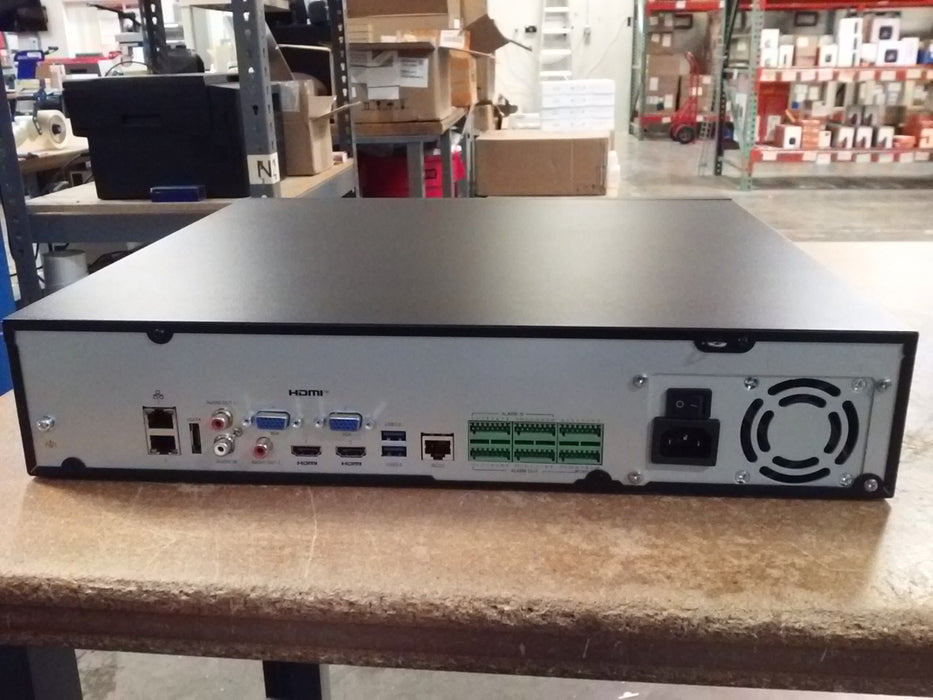 32MP UltraHD 64-Channel Intelligent IQ Network Video Recorder with 8 Hard Drive Bays and RAID Support (NVR50864EIQ)
