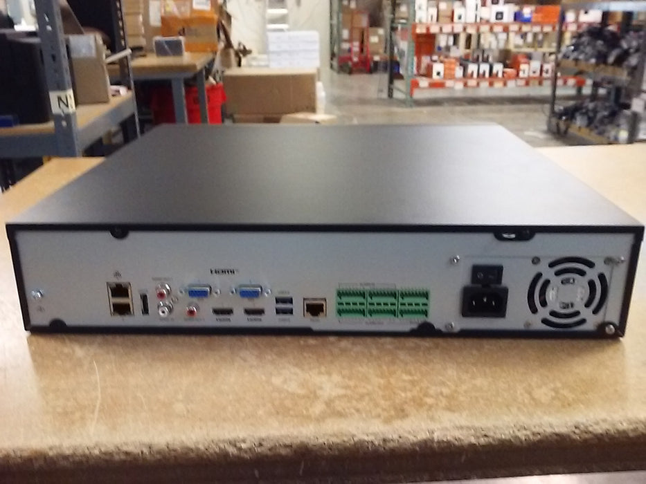 32MP UltraHD 64-Channel Intelligent IQ Network Video Recorder with 8 Hard Drive Bays and RAID Support (U2NVRE64IQ)