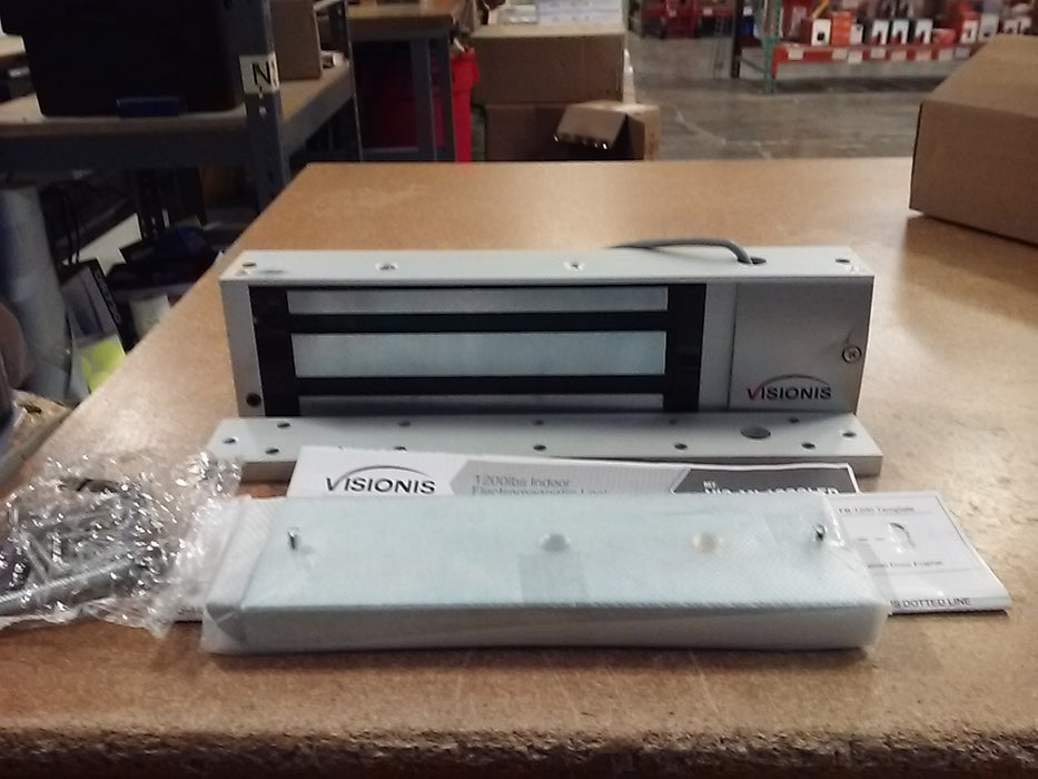 1200lbs Indoor Electromagnetic Lock with LED Sensor