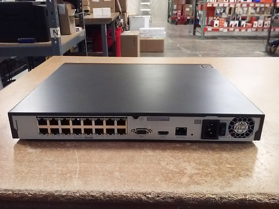 Hanwha Wisenet A series 4K NDAA Compliant 16-Channel IP Network Video Recorder with 2 SATA Hard Drive Bays (ARN-1610S)