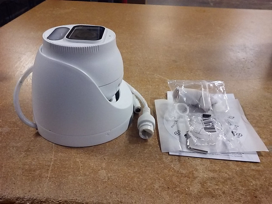 4MP Turret IP Security Camera with a 2.8mm Fixed Lens (IPC3624SRADF28KMWP)