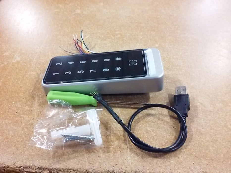 ZKTeco USA Outdoor-Rated QR Code Reader With Pin Pad (QR502V)