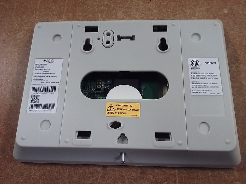 2GIG Edge Remote Keypad with a 7" LCD Touch Screen and Built-in Camera (2GIG-EDG-RK)