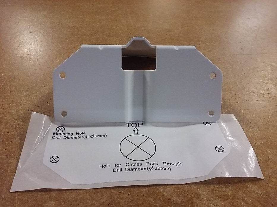 Pendant Mount for Mini PTZ Cameras with Built-In Wall Mounts (TRCM06D)