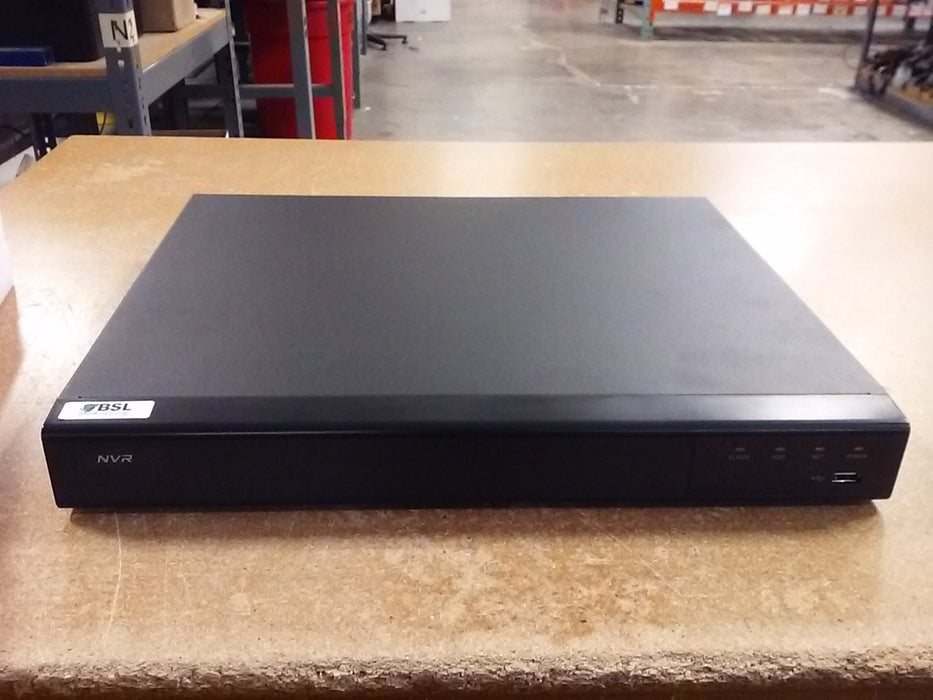 L-Series 4K Ultra HD 16-Channel NDAA-Compliant IP Network Video Recorder with 2 SATA Hard Drive Bays (NVR-2B16L)