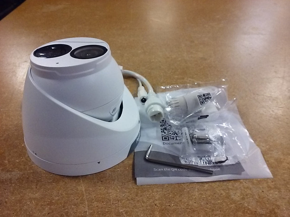 5MP LightHunter Turret Prime I NDAA Compliant IP Security Camera with a 2.8mm Fixed Lens (IPC3615SBADF28KMI0)