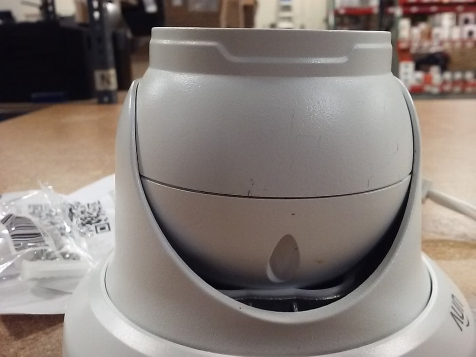 4MP NDAA Compliant Weatherproof IR Turret Security Camera with 2.8mm Fixed Lens and Built-In Mic (ECT4F28MV3)