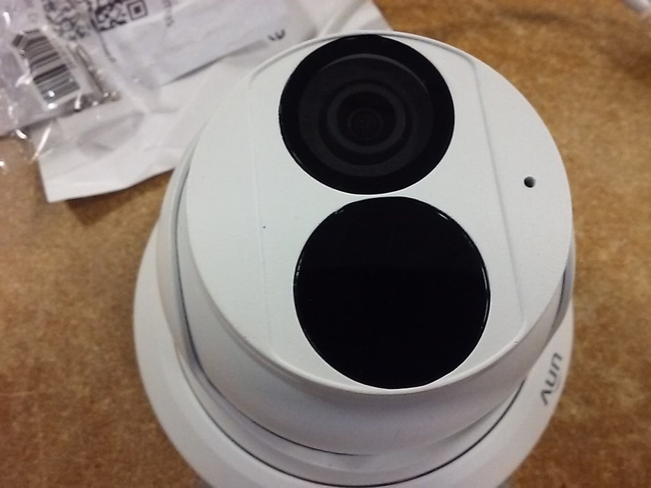 4MP NDAA Compliant Weatherproof IR Turret Security Camera with 2.8mm Fixed Lens and Built-In Mic (ECT4F28MV3)