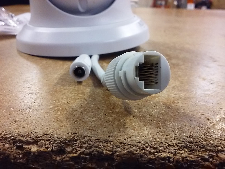 4MP NDAA Compliant Weatherproof IR Turret Security Camera with 2.8mm Fixed Lens and Built-In Mic (ECT4F28MV3)