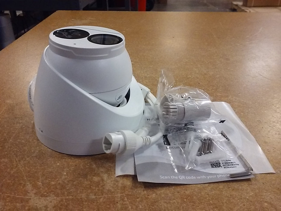8MP HD IR 2.8mm Fixed Eye NDAA Compliant Network Turret Camera (U18MPT1G)
