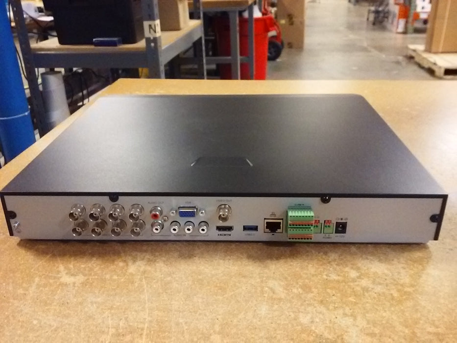 4K UltraHD NDAA-Compliant 8-Channel Hybrid Digital Video Recorder with support for TVI, AHD, CVI, CVBS, and 8 Additional IP Inputs (XVR30208U3)