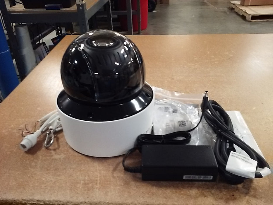 4MP 10X LightHunter Weatherproof PTZ Dome IP Security Camera with a 5.5-55mm Motorized Lens (IPC6434LRX10VG1)