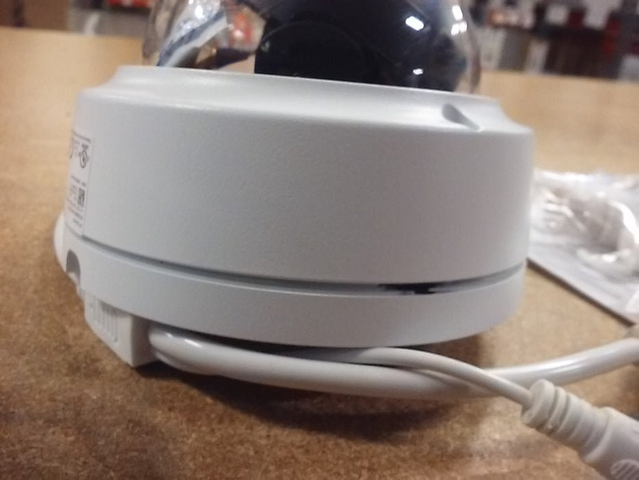 8MP 4K UltraHD Weatherproof Vandal Dome IP Security Camera with a 2.8mm Fixed Lens and a Built-In Microphone (IPC328SR3ADF28KMG)