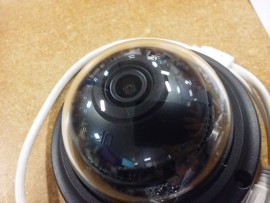 4MP Easystar NDAA-Compliant Weatherproof Vandal-Resistant Dome IP Security Camera with a 2.8mm Fixed Lens (IPC324SRADF28KMHBK)