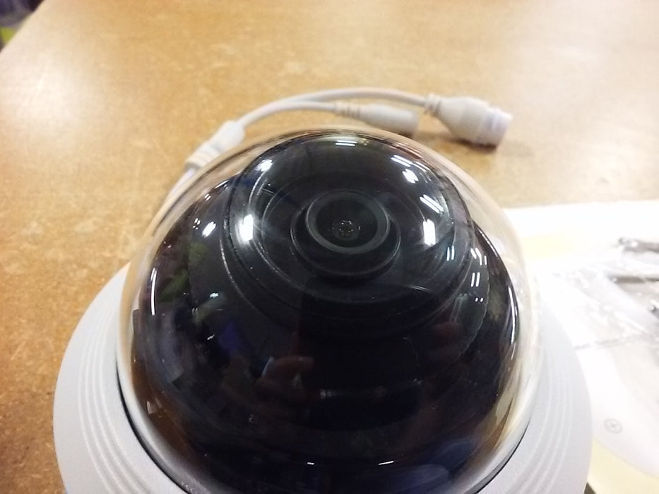 5MP Weatherproof Vandal Dome IP Security Camera W/ 2.8mm Fixed Lens