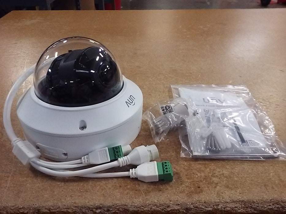 4K UltraHD (8MP) Prime I NDAA Compliant Weatherproof Vandal Dome IP Security Camera with a 2.8-12mm Motorized Zoom Lens, Deep AI Human & Vehicle Detection, LightHunter Illumination Technology, and a Built-In Microphone  (IPC3238SBADZKI0)