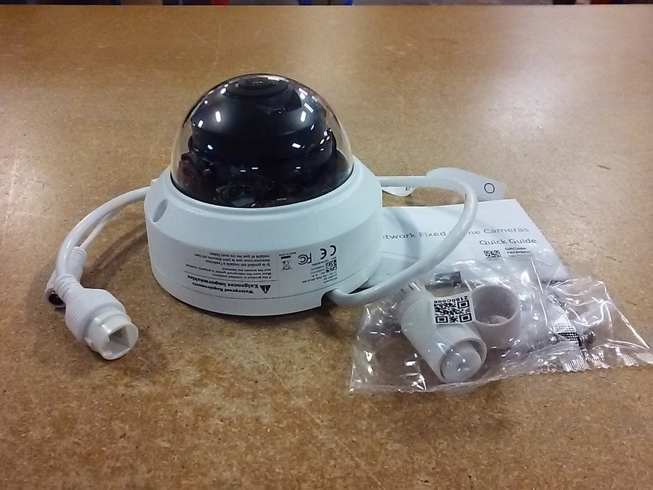 4MP Easystar NDAA-Compliant Weatherproof Vandal-Resistant Dome IP Security Camera with a 2.8mm Fixed Lens (U14MPD2)