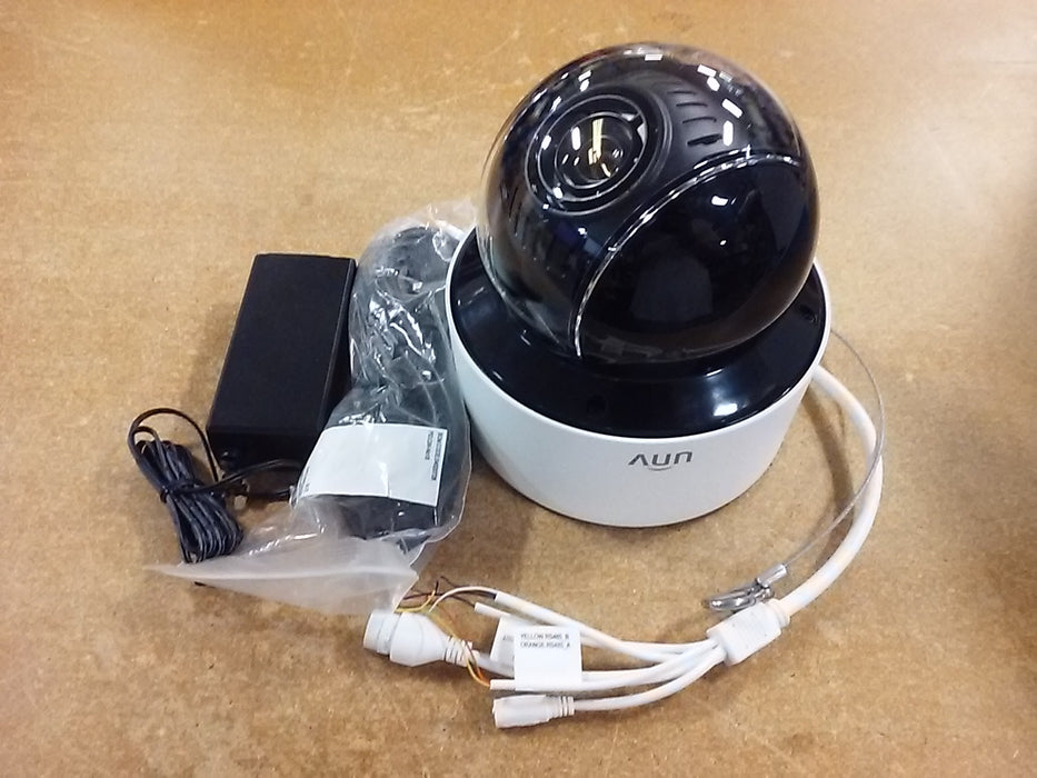 4MP 10X LightHunter Weatherproof PTZ Dome IP Security Camera with a 5.5-55mm Motorized Lens (IPC6434LRX10VG1)