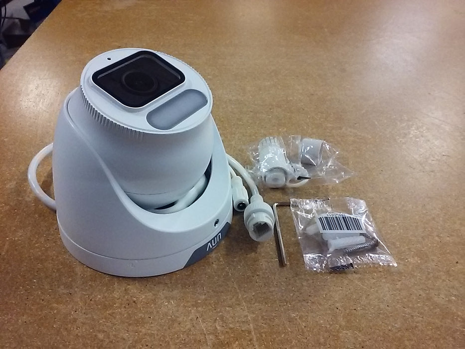 4K Wise-ISP Turret IP Security Camera with a 2.8mm Fixed Lens (IPC3628SRADF28KMWP)