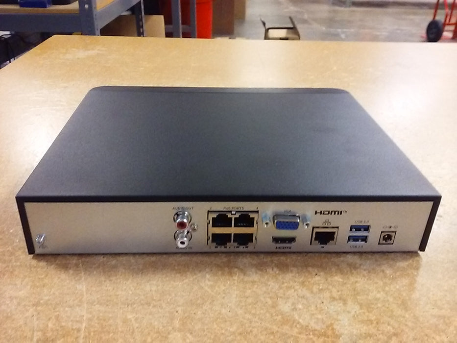 12MP 4 Channel Network Video Recorder with AI Facial Recognition, 4 PoE, 1 HDD (NVR30104BP4IQ)