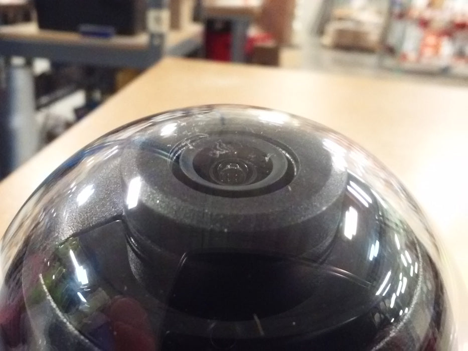 L-Series 5MP Weatherproof IR Vandal Dome IP Security Camera with a 2.8mm Fixed Lens and Built-in Mic (L5D)