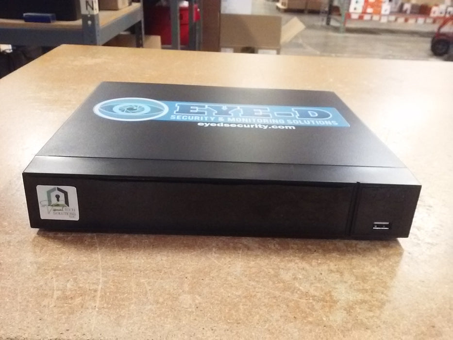 L-Series 4K Ultra HD 8-Channel NDAA-Compliant IP Network Video Recorder with 1 SATA Hard Drive Bay (NVR-1B8L)