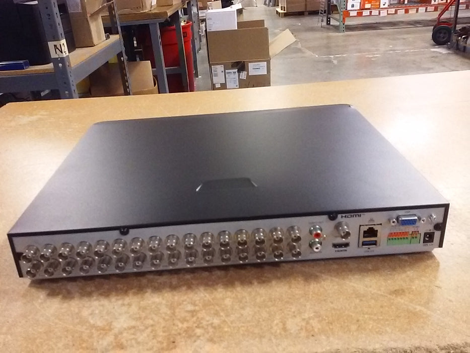 4K UltraHD 32-Channel Hybrid XVR Supporting 32 TVI/AHD/CVI/CVBS Inputs & 4 Additional IP Inputs (XVR30232Q3)