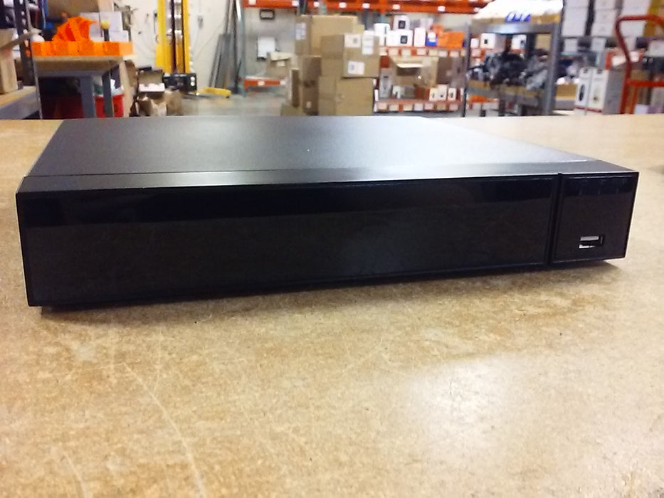 L-Series 4K Ultra HD 8-Channel NDAA-Compliant IP Network Video Recorder with 1 SATA Hard Drive Bay (NVR-1B8L)