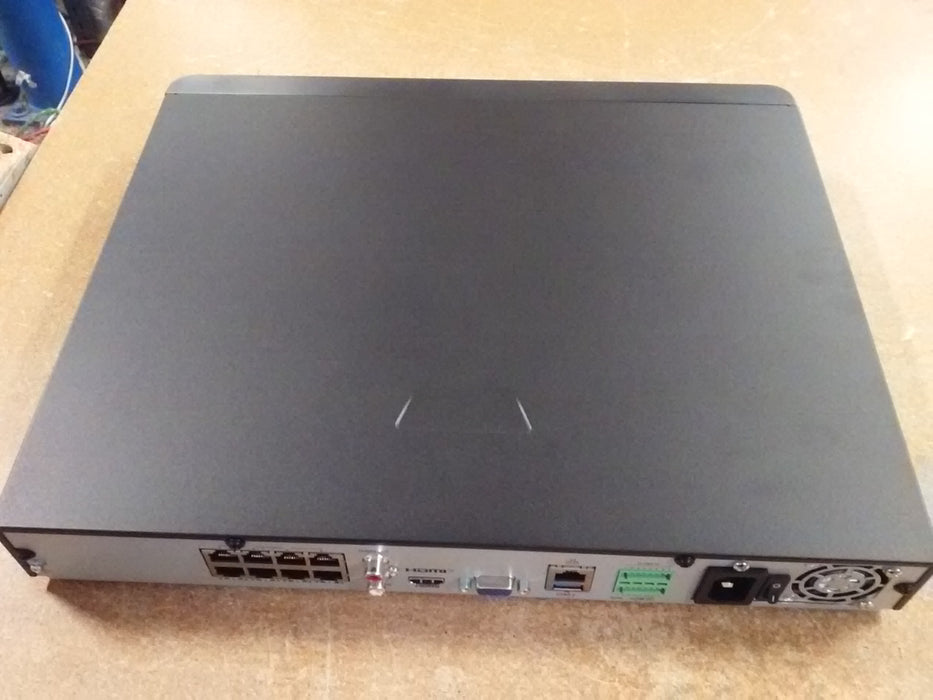 8-Channel 12MP NDAA Compliant PoE NVR with 2 SATA HDD Bays (NVR30208BP8IQ)