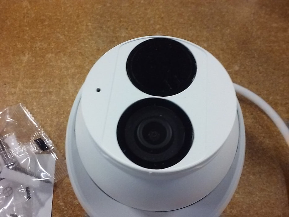 4MP IP Weatherproof IR Turret Camera with Built-in Mic and 2.8mm Fixed Lens (IPC3614SRADF28KMH)