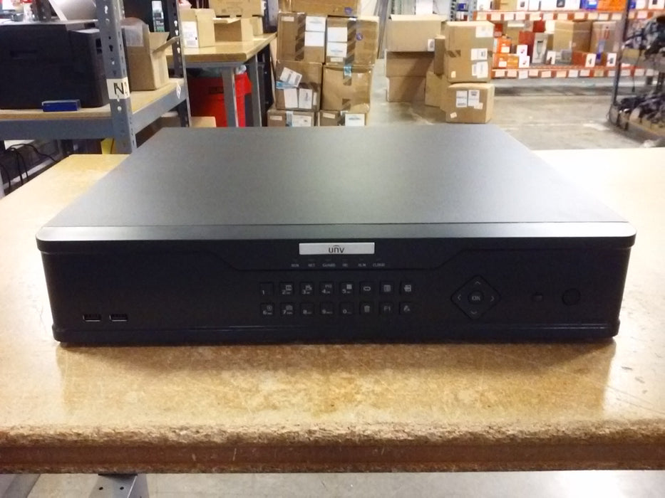 12MP 64-Channel NDAA-Compliant IP Network Video Recorder with 8 SATA Hard Drive Bays and RAID Data Protection  (NVR30864X)