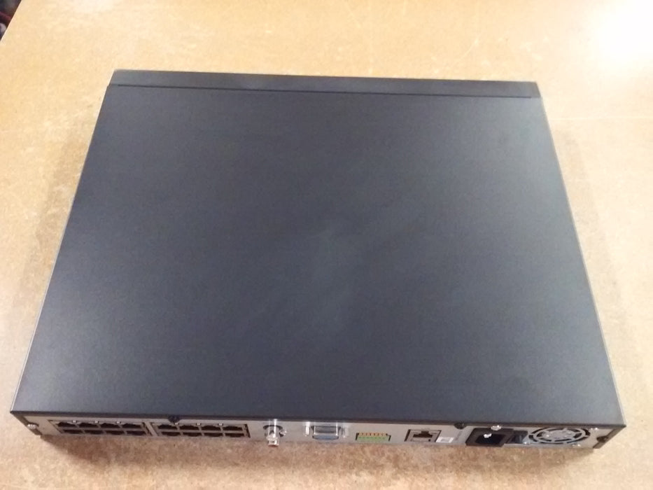 L-Series 4K Ultra HD 16-Channel NDAA-Compliant IP Network Video Recorder with 2 SATA Hard Drive Bays (NVR-2B16L)