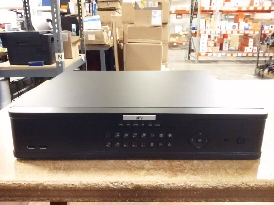 12MP 64-Channel NDAA-Compliant IP Network Video Recorder with 8 SATA Hard Drive Bays and RAID Data Protection  (NVR30864X)