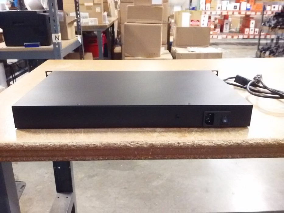 IPCamPower 48 Port POE Network Switch W/ 3 Gigabit Uplink Ports | Designed for IP Cameras | POE+ Capable of Pushing 30 Watts per Port | 400 Watts Total Budget