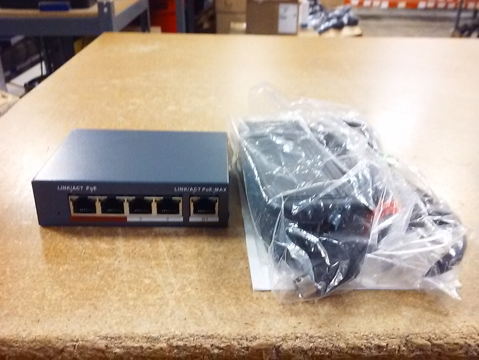 Lite Managed 4 Port PoE Switch (SW-04)