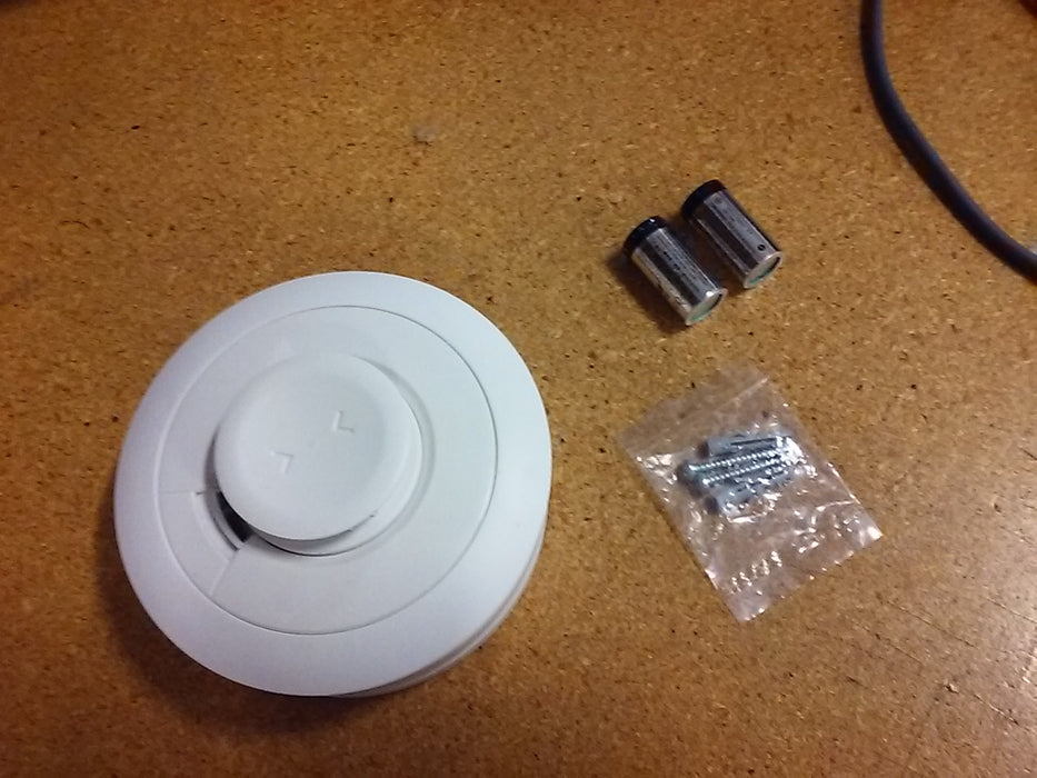2GIG eSeries Wireless Smoke & Heat Detector (2GIG-SMKT8E-345)