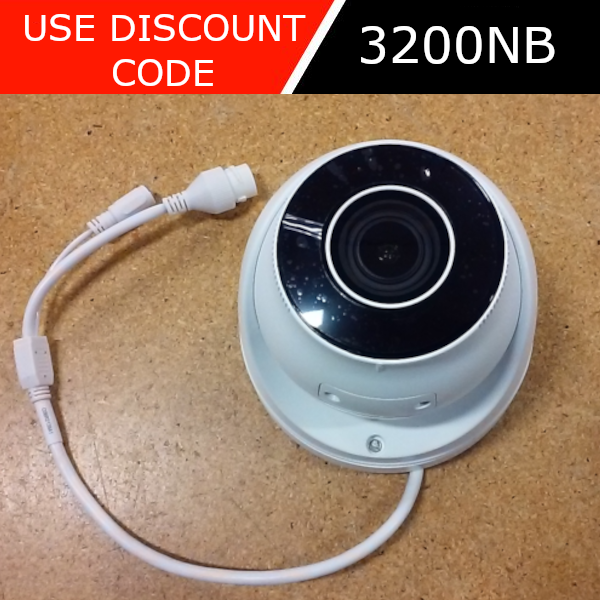 4MP Turret NDAA Compliant IP Security Camera with a 2.8 - 12mm Motorized Varifocal Lens (U14MPTZ1)