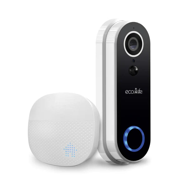 ECO4LIFE Smart WiFi Video Doorbell with Chime